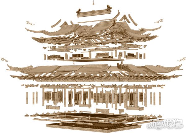 魔力sf蓝月传奇携手非遗木构技艺 用榫卯还原经典龙城